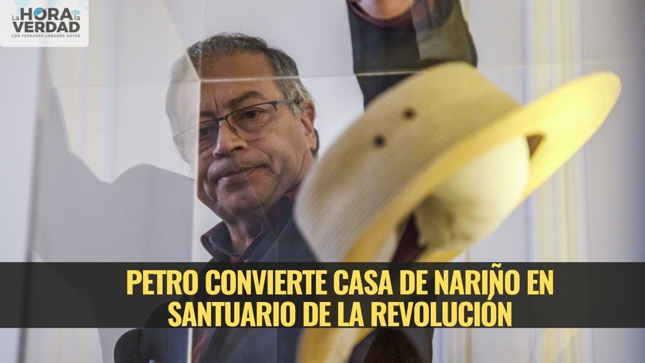 Petro convierte Casa de Nariño en santuario de la revolución - YouTube