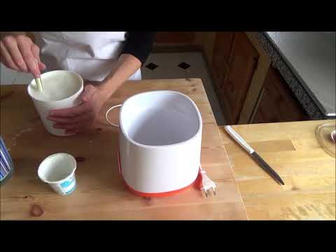Video: Yogurt Fatto In Casa Da Una Yogurtiera
