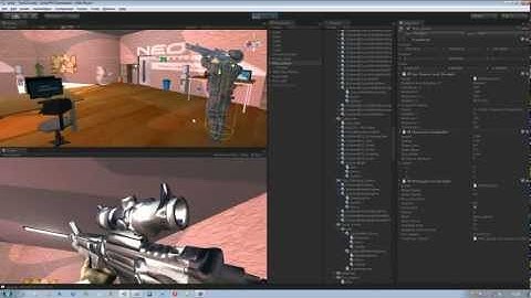 036 - Unity 3D : First Person Shooter Tutorial - Adding Animation to player (Java Script)Part 1 - 6