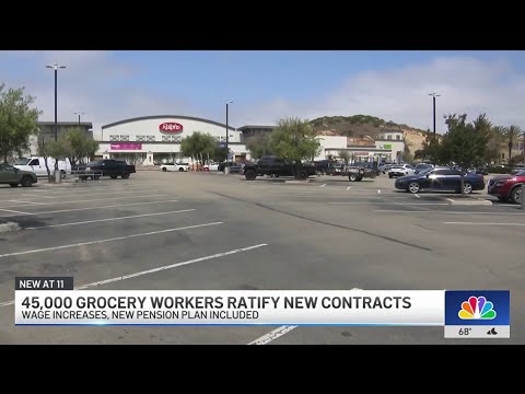 45,000 grocery workers