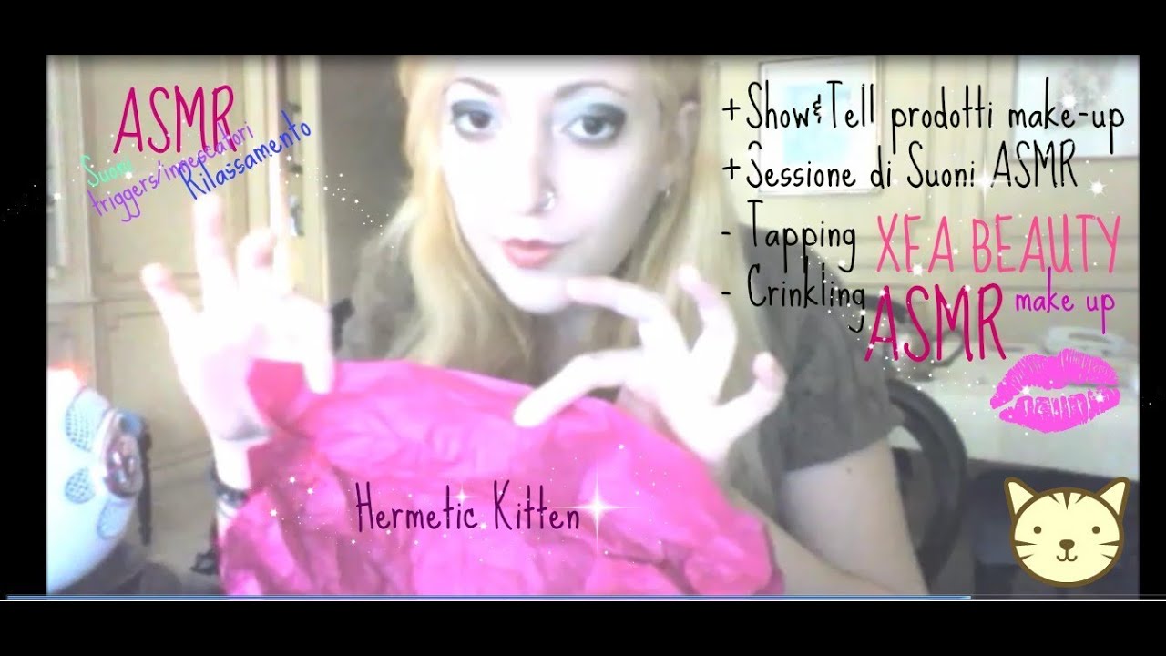 ●ASMR● Prodotti XEA BEAUTY♡(SoftSpoken)+Sessione ASMR intensa☊EAR TO EAR☊ ≧◉◡◉≦