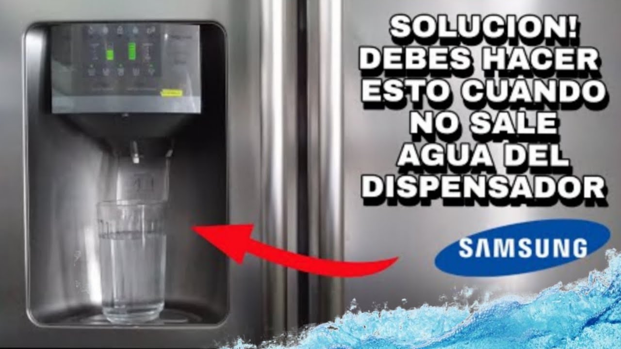 NO SALE AGUA / REFRIGERADOR SAMSUNG RS26DDAPN, RS26DDARS 