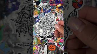 Sticker Savages October Halloween Unboxing #stickersavages #stickershop