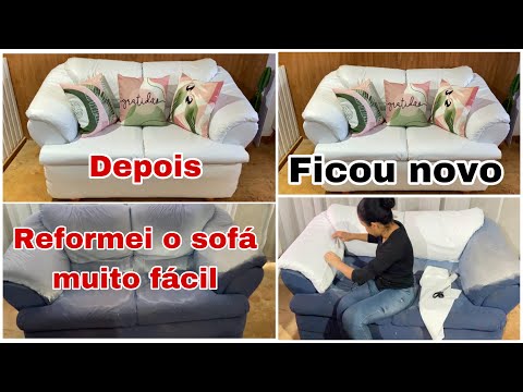 Vídeo: Sofá range, como consertar? Dicas de conserto de sofá