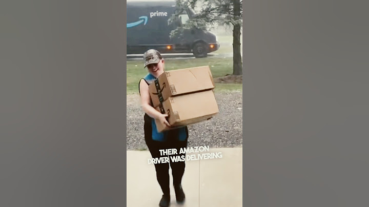 This Amazon delivery driver deserves a raise 👏