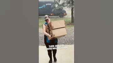 This Amazon delivery driver deserves a raise 👏