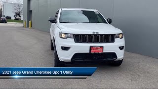 2021 Jeep Grand Cherokee Sport Utility Glendale Heights  Shaumburg  Wheaton  Lombard  Bloomindale