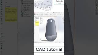 Solidworks basic quick tutorial: exercise 88#shorts