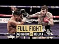 Sam Eggington vs Carlos Molina | FULL FIGHT