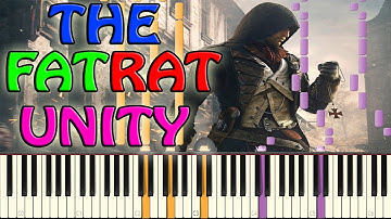 The FatRat - Unity [Piano Cover + Tutorial + Midi file]