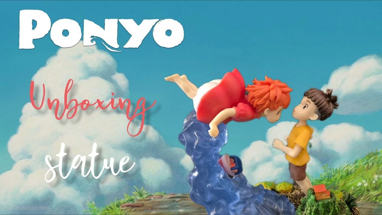 Unboxing Ponyo and Sosuke Figure from Hayao Miyazaki’s Magical World