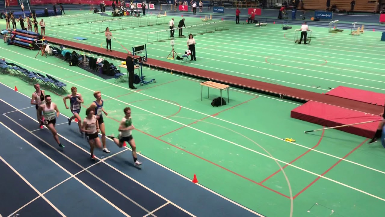 Welsh Athletics Senior Indoor Championships 800m heat SM