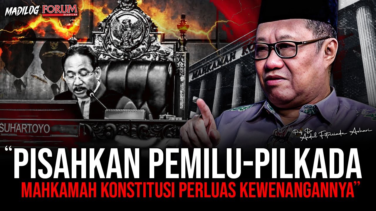 PROF AIDUL: MAHKAMAH KONSTITUSI JALAN PINTAS UBAH UNDANG-UNDANG PEMILU