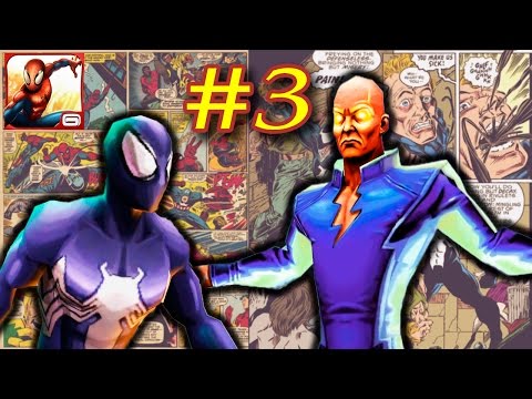 Видео: Прохождение Ultimate Spider-Man Total Mayhem HD уровень 3 [перевод] iOs