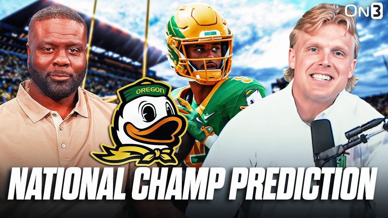 National Championship PREDICTION... Why It's Oregon's Time