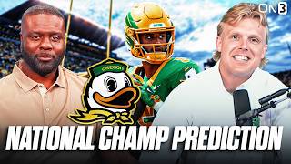 National Championship PREDICTION... Why It's Oregon's Time