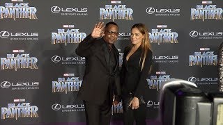 Martin Lawrence and Roberta Moradfar "Black Panther" World Premiere Purple Carpet Information