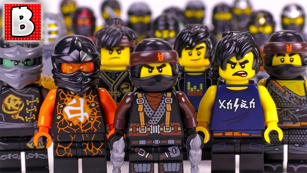 Every Lego Cole Minifigure Ever Made Ninjago 2018 Collection Update