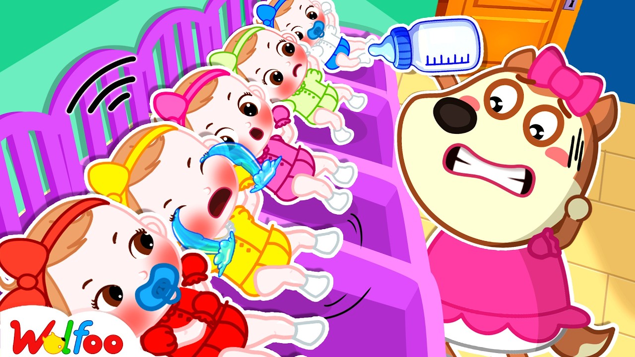 Take Care of Ten Little Babies | Ten in the Bed | Cartoons Kids