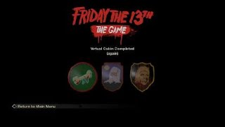 Virtual Cabin 2.0 All Outside Badges- Friday The 13th The Game
