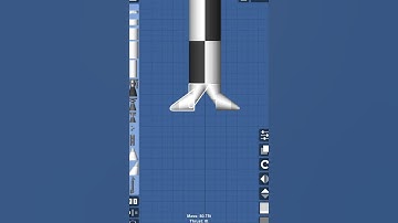 how to build the V2 rocket in spaceflight simulator #shorts