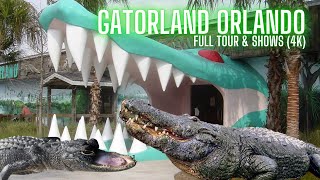 Gatorland Orlando - Full Tour & Shows in Orlando Florida (4K) Family Animal Attraction  #viral by Cruise Addict Junkie 399 views 4 months ago 29 minutes