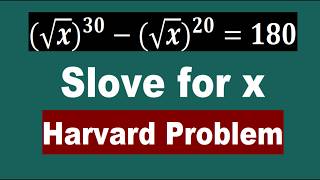 Only Geniuses Can Solve This Harvard-Level Exponent Equation! | Step-by-Step Solution