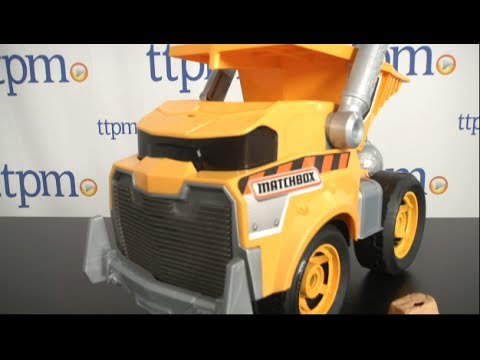 matchbox wrecking ball dump truck