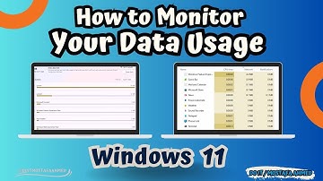 How to Monitor Your Data Usage on Windows 11👍 [Tutorial] #doit_mostafa