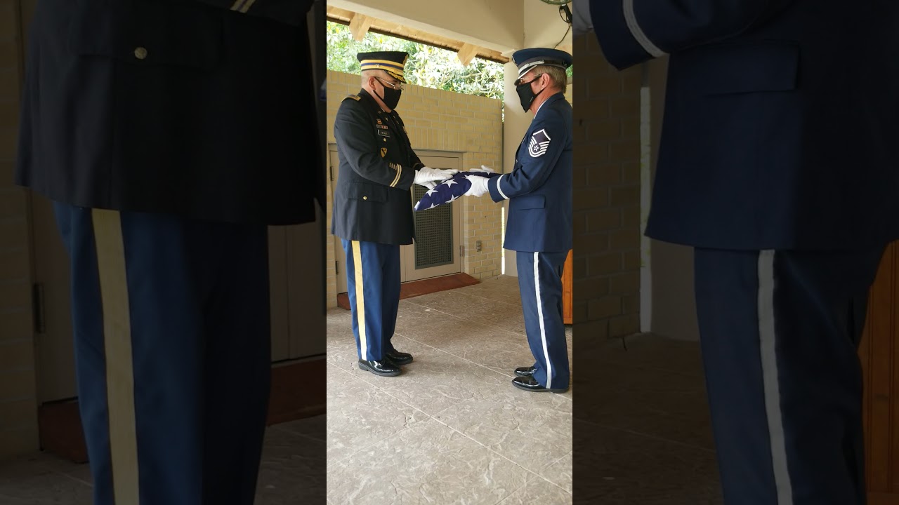 Dads Memorial Service at Florida National Cemetery in Bushnell,  Fl. April 16, 2021