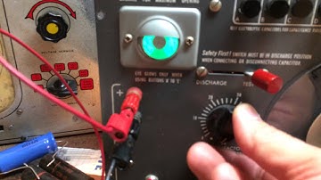 SPRAGUE TEL-OHMIKE TO-6A CAPACITOR MEASUREMENT