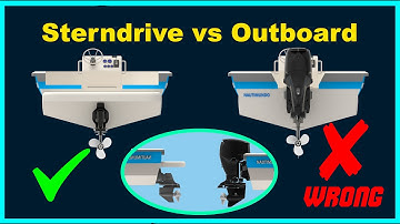 Outboard vs Sterndrive Which is Best? why? [ Inboard Outboard vs outboard ]   Inboard vs outboard
