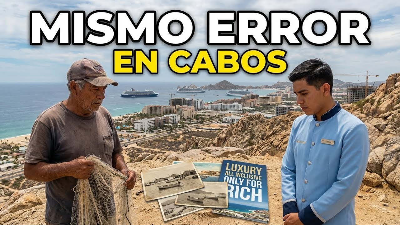 Los Cabos REPITE el ERROR de Cancún — Crisis Turística, Colapso y Lujo que EXPULSA A LO POBRE HOY!