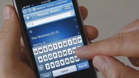 Sonos on iphone demo