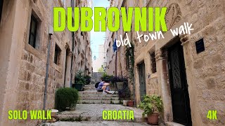 Walking in Dubrovnik Old Town - Dubrovnik Walking Tour 2025, 4K - Croatia Solo Walking Tour Walking in Dubrovnik Old Town - Dubrovnik Walking Tour 2025, 4K - Croatia Solo Walking Tour