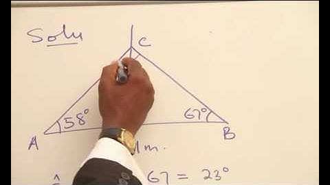 APPLICATION OF SINE RULE IN BEARINGS AND DISTANCES PART 1