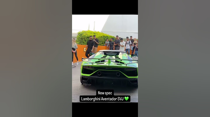 PRIMICIA ESTE ES EL COLOR DE MI NUEVO LAMBORGHINI SVJ | Alfredo Valenzuela
