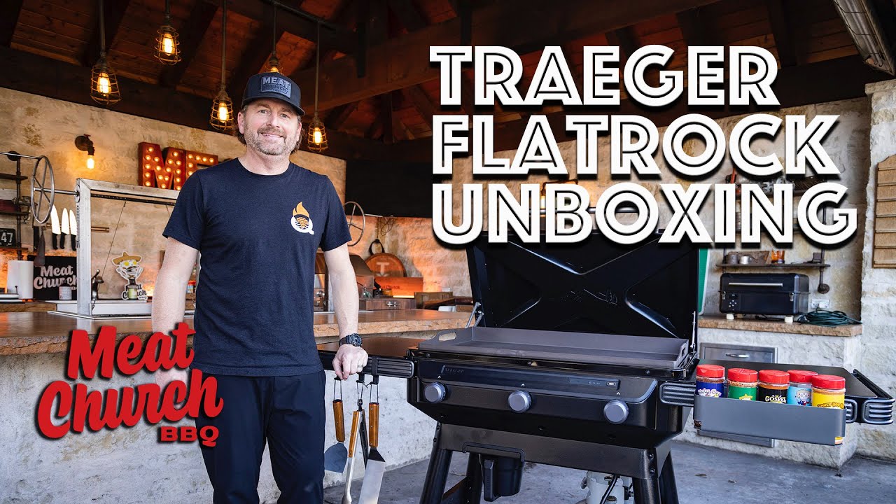 First Time Seasoning Traeger Flatrock Griddle Grill - Sip Bite Go