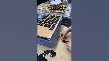 hook-and-loop customization factory with a daily output of 800,000 meters—does that make your heard