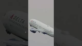 Beautiful Fast Delta 737-9 takeoff #aviation #planespotting #pilot #closeup #boeing #cockpit