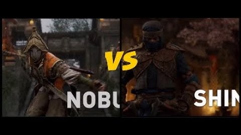 [For Honor]Nobushi Vs Shinobi (Level 3 Bots)