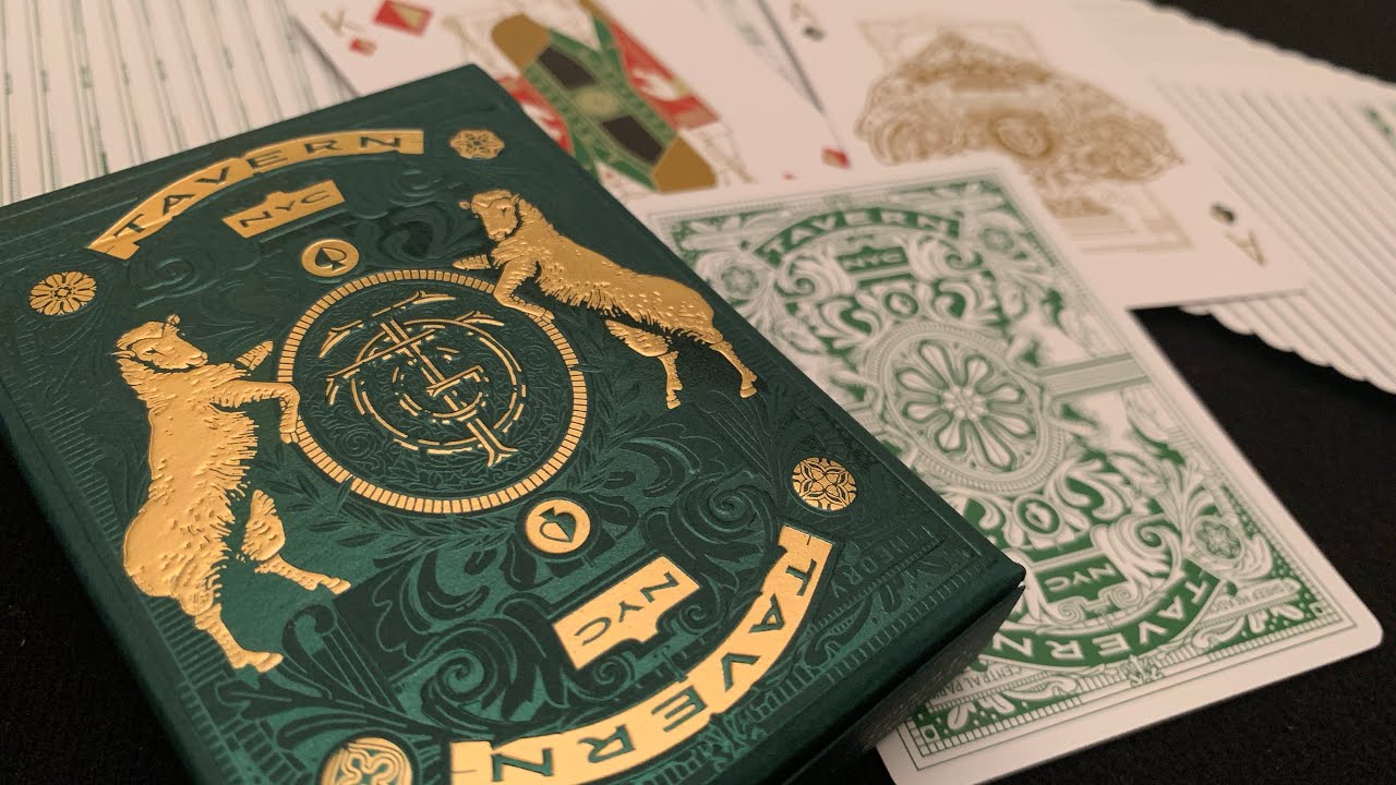 Tavern on the Green Playing Cards - Theory 11 - Deck Review! - YouTube
