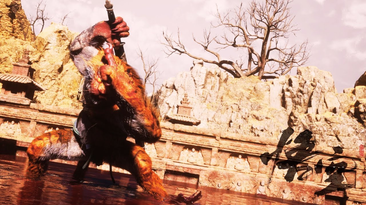 黑神話：悟空 虎先鋒 無傷 劈棍識破 棒打大胖虎 ft. 低配PC｜Black Myth: Wukong Tiger Vanguard No Damage Boss fight