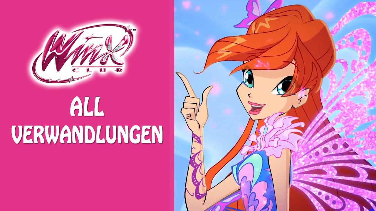 Winx Club  All Verwandlungen  YouTube
