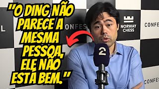 Hikaru faz CONFISSÃO durante partida com DING LIREN.