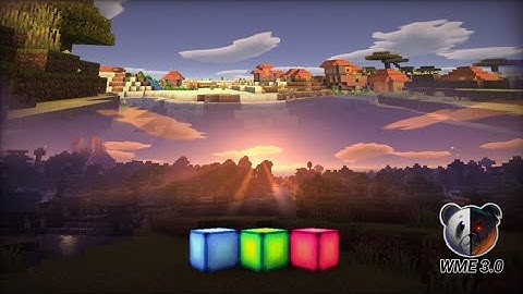 √ Aesthetic Shader MCPE - WME 3.0 (Final Version)