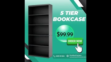 BIG SALE!! 5 TIER BOOKCASE - ORDER NOW!!