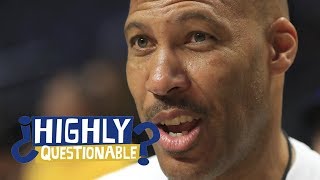 Smart for LaVar Ball to prioritize LaMelo's shoe over NCAA eligibility? | Highly Questionable | ESPN