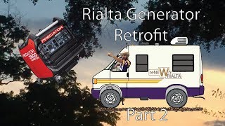 Part 2 Rialta Generator Retrofit Tearing Apart Predator 3500 - reNEWn Rialta