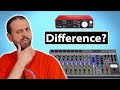 Audio Interface Vs Mixer With USB Interface